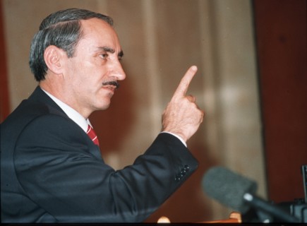 Jokar dudeyev, president of chechnya: leader of chechen independence movement, c, 1994.