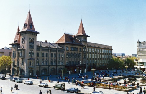 The saratov state conservatory, saratov, russia.