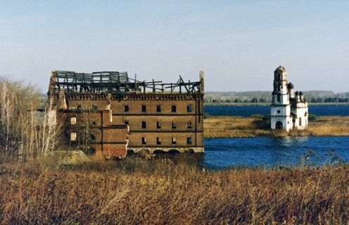 Abandoned village of mitlino in the chelyabinsk 65 region of russia, 1994, site of a serious nuclear accident in 1957 at the mayak chemical mill.