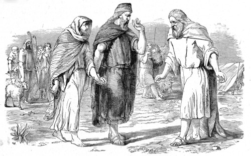 Abimelech returns Sarah to Abraham