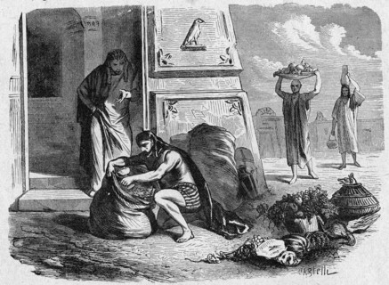 Joseph put the cup in Benjamin's sack