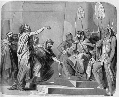 Joseph introduce his father to Pharaoh