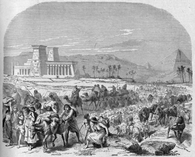 The departure of israelites
