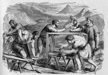 The built of the Ark