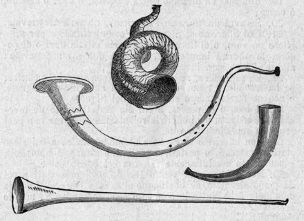 Religion The Holy Bible. Ancient bugle
