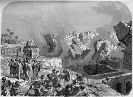 Religion The Holy Bible. The Fall of Jericho