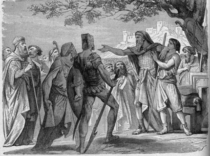 Religion The Holy Bible. Joshua talks to the seniors of israel