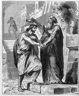 Religion The Holy Bible. Saum becomes King