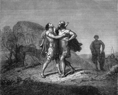 Religion The Holy Bible. Joab kills Amasa