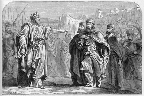 Religion The Holy Bible. Levites Carrying the ark on their shoulders