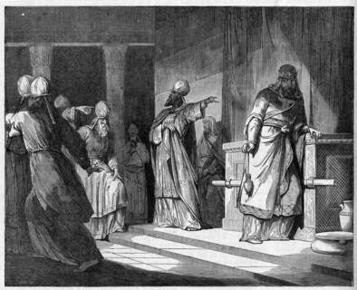 Religion The Holy Bible. Azariah get leprosy for burning incense on the altar
