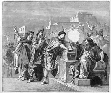 Religion The Holy Bible. Drawing lots to live in jerusalem
