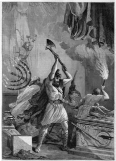 Religion The Holy Bible. The desolation of the santuary