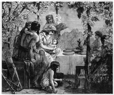 Religion The Holy Bible. Daily family life
