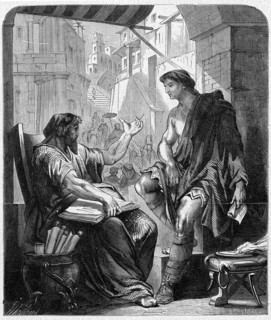 Religion The Holy Bible. My son, keep my words, and lay up my commandments with thee ( VII, 6 )