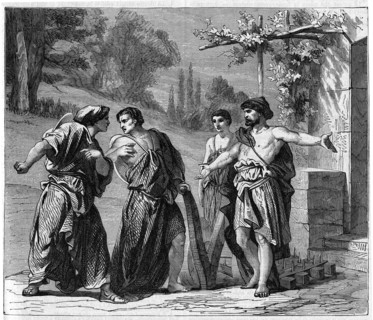 Religion The Holy Bible. A wise servant shall have rule over a son that causeth shame (XVII, 2)
