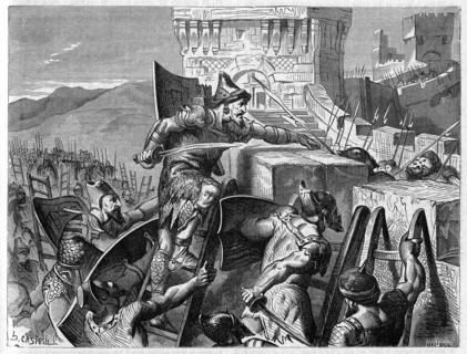Religion The Holy Bible. The wise conquer the city of the strong and level the fortress in which they trust. ( XXI, 22)