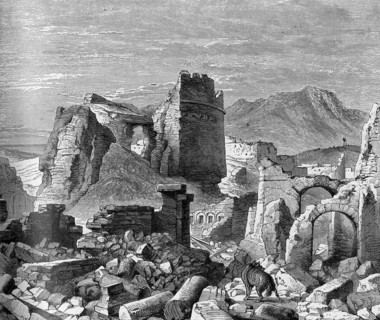 Religion The Holy Bible. Ruins of Samaria
