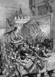 Religion The Holy Bible. Attack to the city's wall