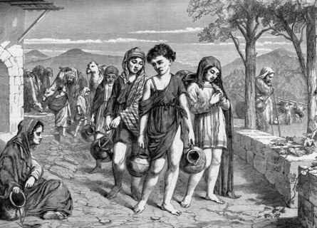 Religion The Holy Bible. Proverbs,  When they go to search for it they didn't find any water
