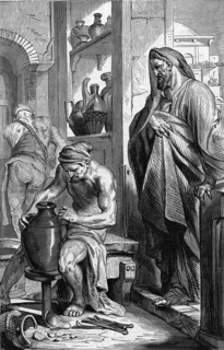 Religion The Holy Bible. Proverb. I went to the potter