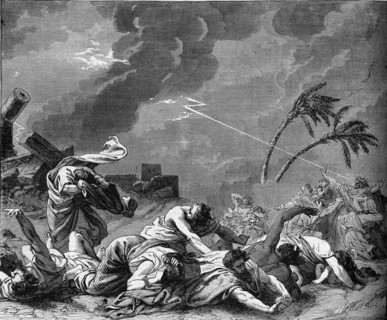 Religion The Holy Bible. The storm will come on the head of the godless