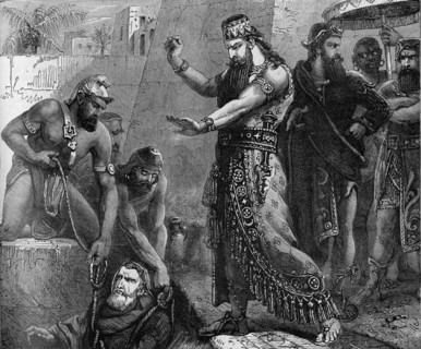 Religion The Holy Bible. So they captured Jeremiah and they put him into the cistern