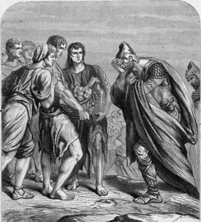 Religion The Holy Bible. He was walking while crying