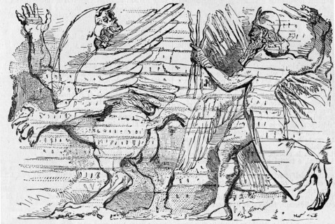 Religion The Holy Bible. Sculpture of a Dragon