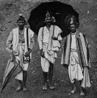 Historical Geography. 1900. India. Priestly mendicants of the Simla highlands