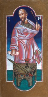 Creative illustration Middle Age in tarots. The fool, Il Matto
