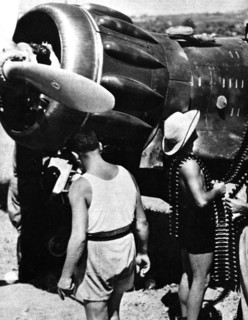 WWII World War II, the war in North Africa Aviation Italian