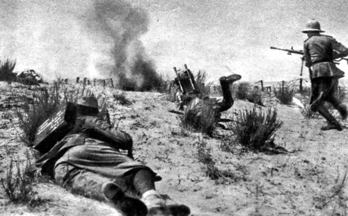 WWII World War II, the war in North Africa