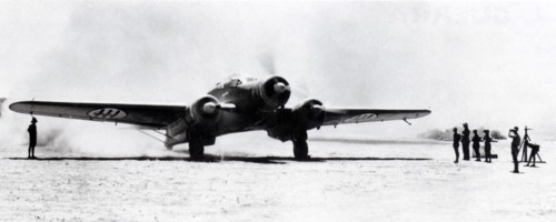 WWII 1940  1941 -  An italian medium bomber SM 79