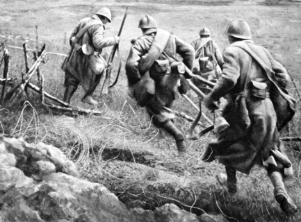 WWI World War One 1914 1918 France at war Assault