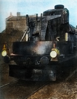 Giant war train