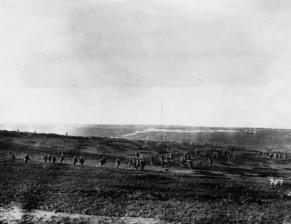 Shock troops advancing.