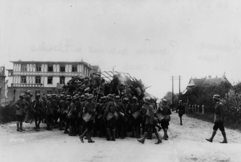 Germany - Belgium, 1914-18.