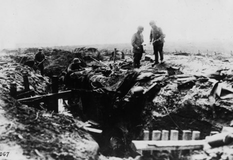Germany - Belgium, 1914-18.