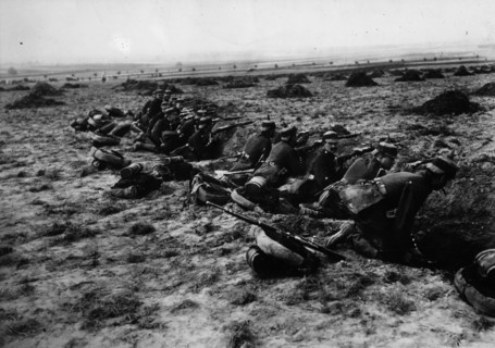 Germany - Belgium, 1914-18.