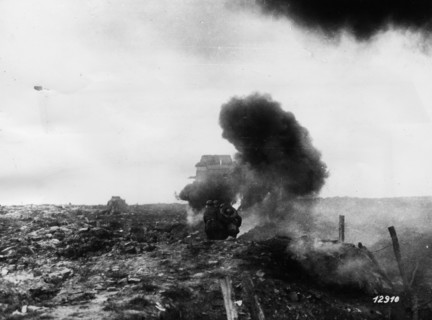 Western Front, Germany - France, 1916.