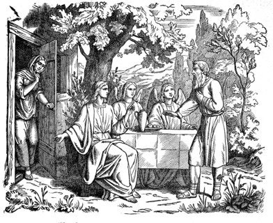 Abraham'S Hospitality And Intercession