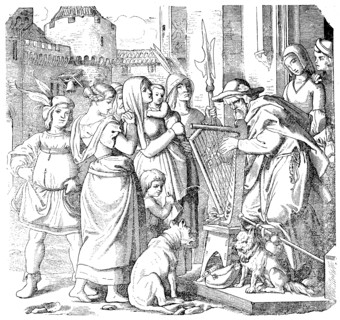Traveling Singer In The Middle Ages