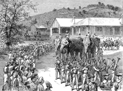 Railway Extension In Ceylon