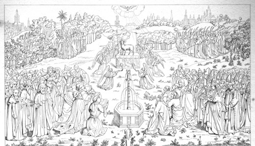 Adoration Of The Mystic Lamb