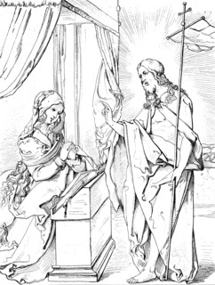 Jesus Christ Says Goodbye To Mary
