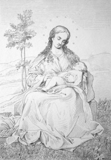 Mary With The Child Jesus Christ
