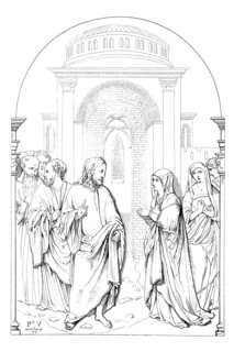 Jesus Christ And The Sisters Of Lazarus