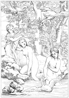 The Bath Of Leda And The Swan Is A Story And Subject In Art From Greek Mythology