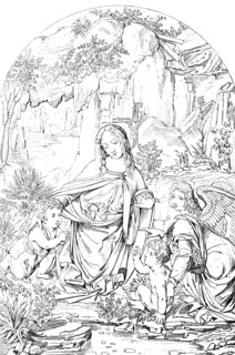 Holy Family Consists Of The Child Jesus